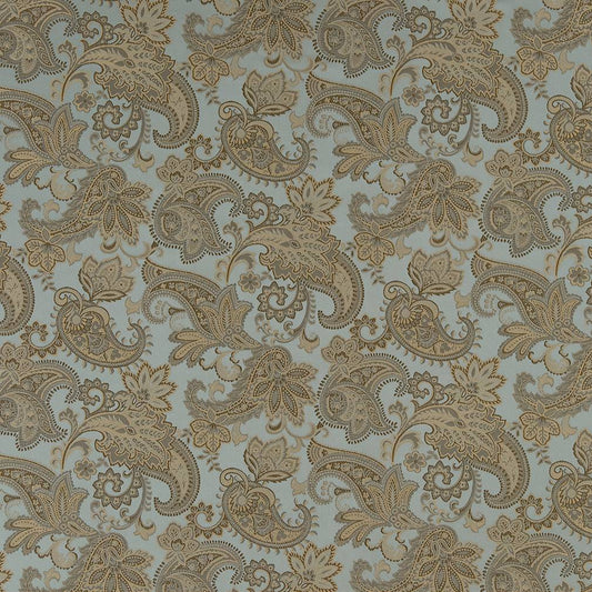 D1557 Floral,Paisley Seaglass Paisley Aqua & Teal Charlotte Fabrics