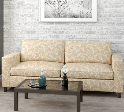 D1559 Floral,Paisley Parchment Paisley Beige & Taupe Charlotte Fabrics