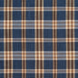 D155 Plaid Indigo Tartan Blue Charlotte Fabrics