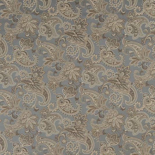 D1560 Floral,Paisley Wedgewood Paisley Blue Charlotte Fabrics