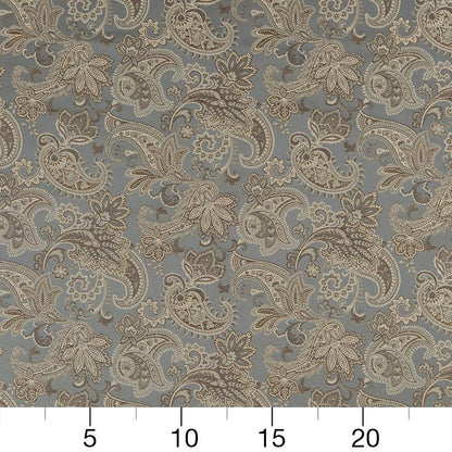 D1560 Floral,Paisley Wedgewood Paisley Blue Charlotte Fabrics