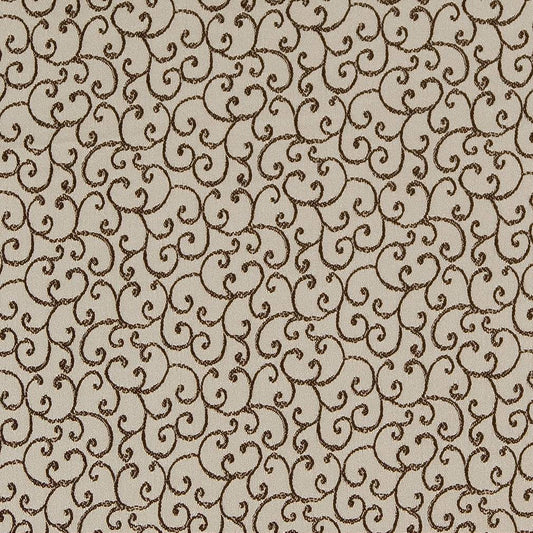 D1562 Small Scale Marble Vine Brown Charlotte Fabrics