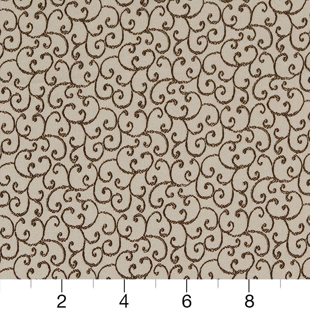 D1562 Small Scale Marble Vine Brown Charlotte Fabrics