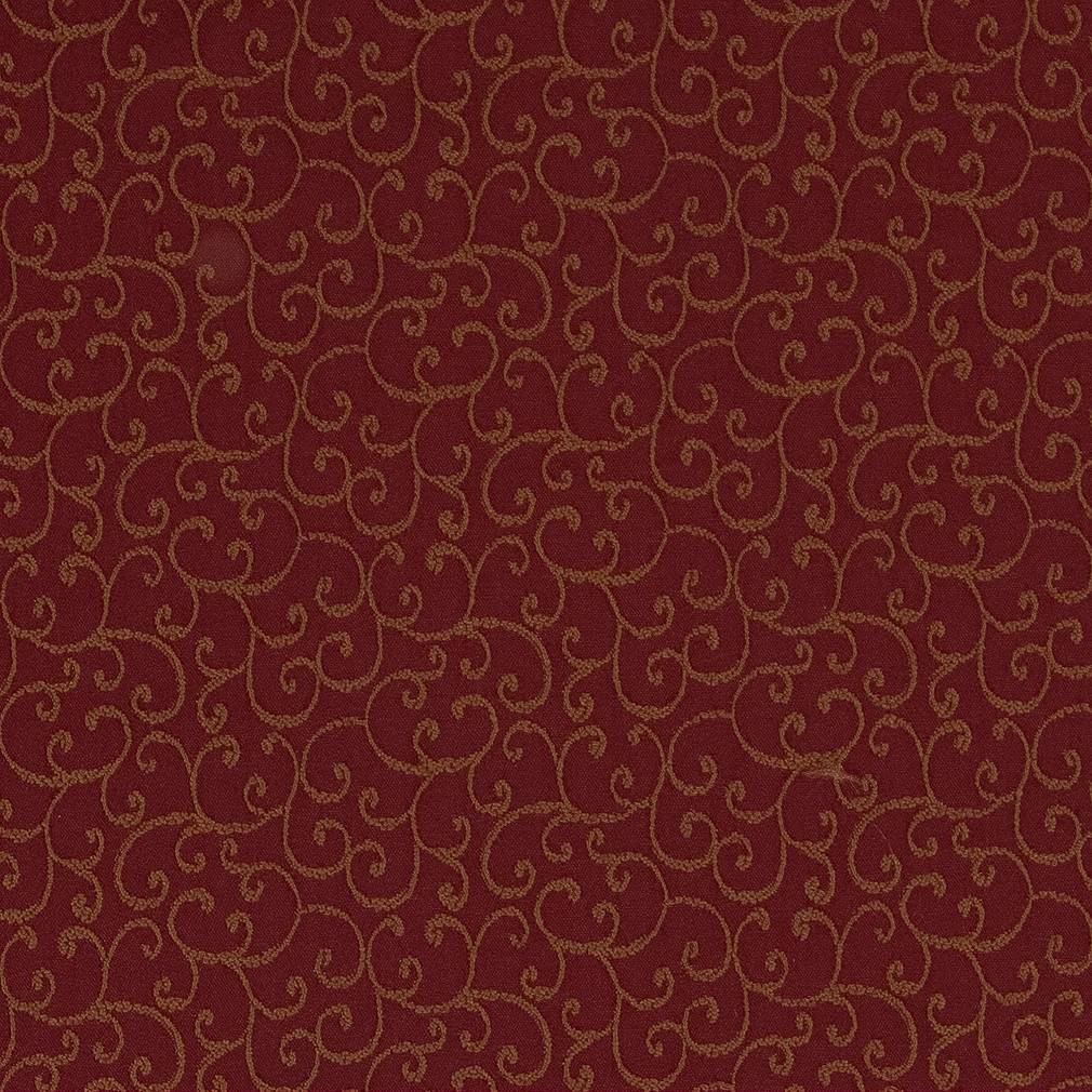 D1563 Small Scale Merlot Vine Red & Burgundy Charlotte Fabrics