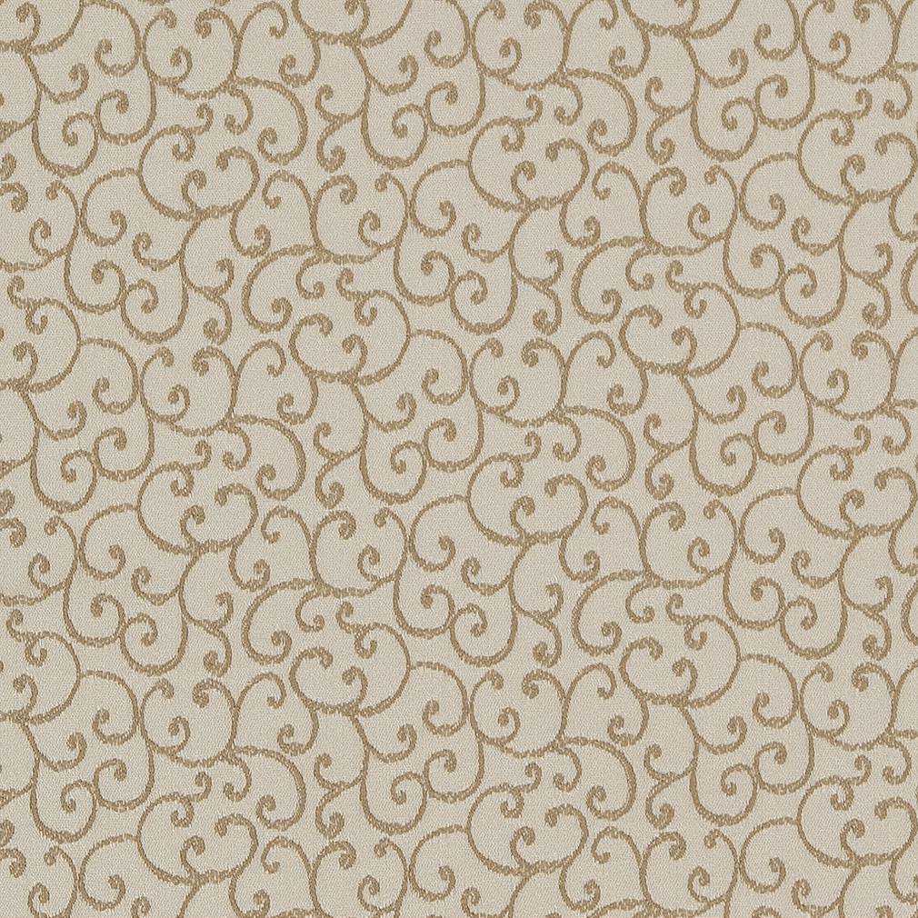 D1564 Small Scale Champagne Vine Beige & Taupe Charlotte Fabrics