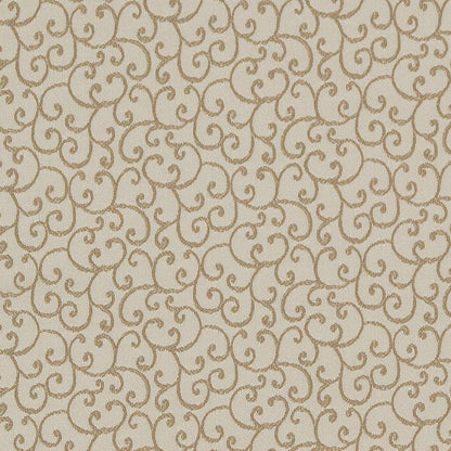 D1564 Small Scale Champagne Vine Beige & Taupe Charlotte Fabrics