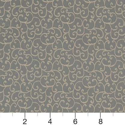 D1568 Small Scale Wedgewood Vine Blue Charlotte Fabrics
