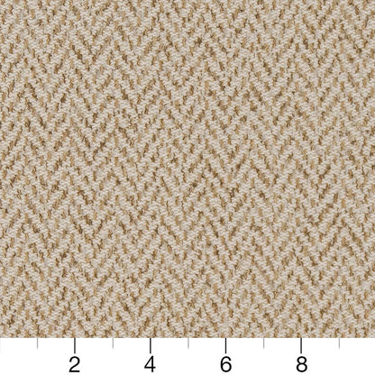 D1628 Herringbone & Chevron,Small Scale Flax Beige & Taupe Charlotte Fabrics