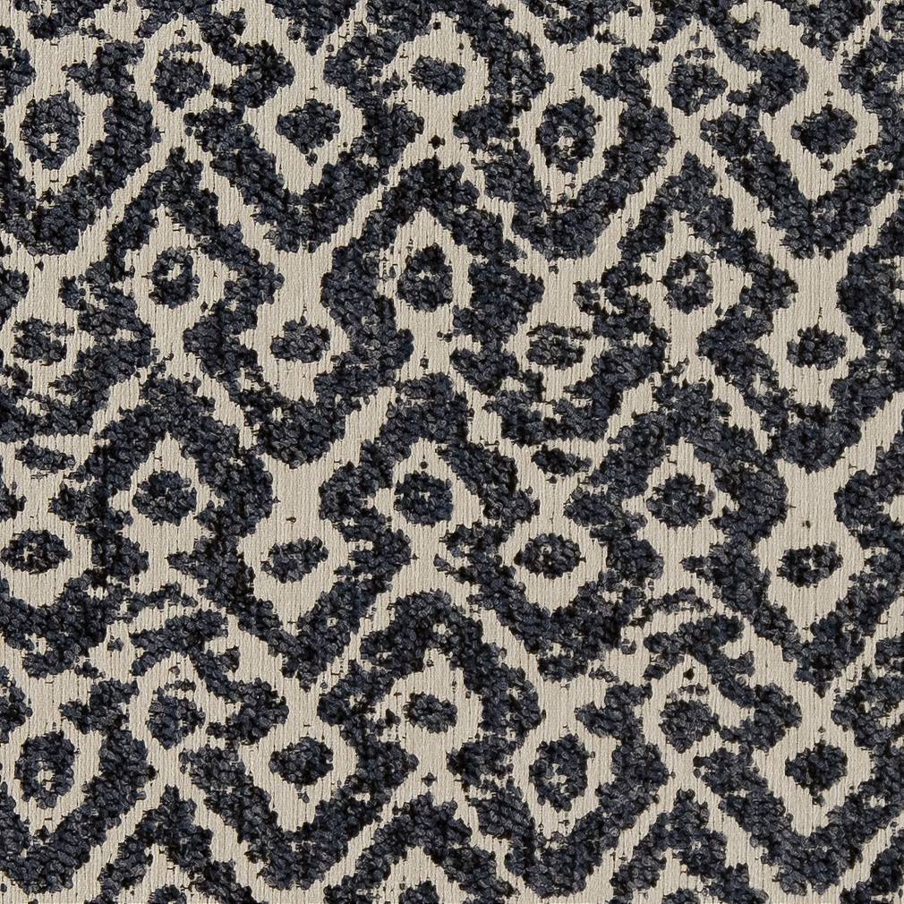 D1630 Abstract & Geometric,Global Delft Blue Charlotte Fabrics