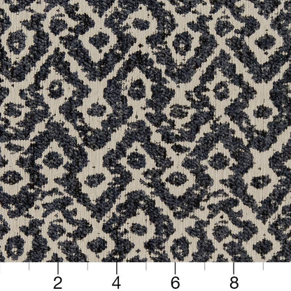 D1630 Abstract & Geometric,Global Delft Blue Charlotte Fabrics