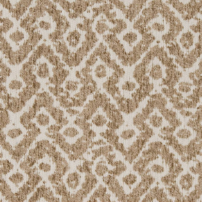 D1631 Abstract & Geometric,Global Ecru Brown Charlotte Fabrics