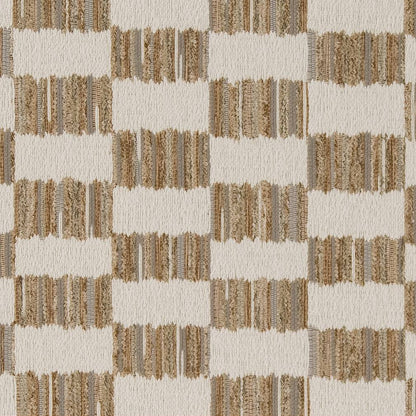 D1637 Abstract & Geometric Truffle Beige & Taupe Charlotte Fabrics