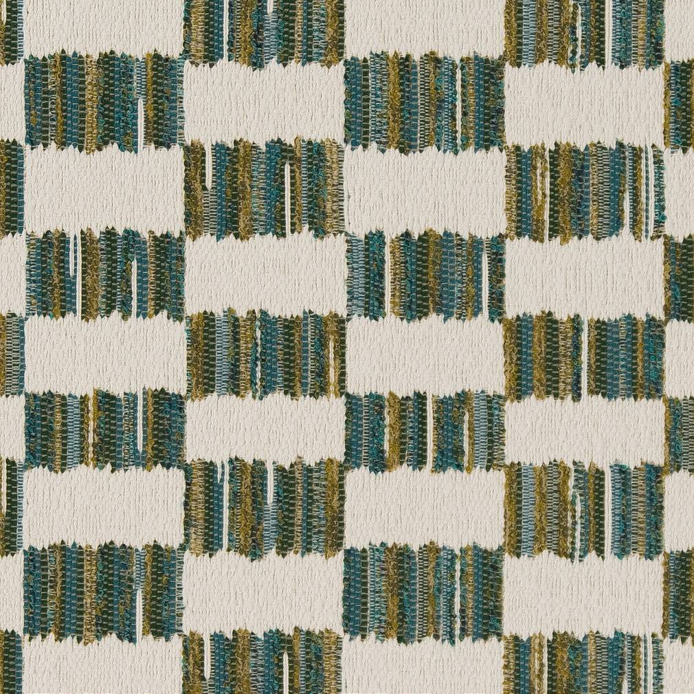 D1639 Abstract & Geometric Lagoon Aqua & Teal,Green Charlotte Fabrics