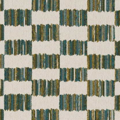 D1639 Abstract & Geometric Lagoon Aqua & Teal,Green Charlotte Fabrics