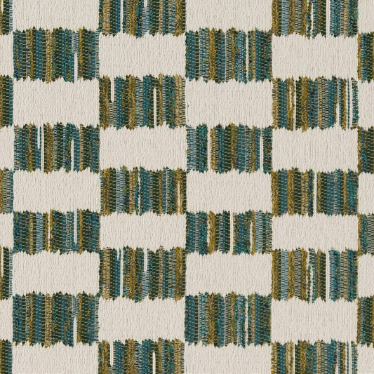 D1639 Abstract & Geometric Lagoon Aqua & Teal,Green Charlotte Fabrics