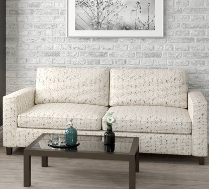 D1642 Abstract & Geometric,Small Scale Bay Beige & Taupe,Grey & Silver Charlotte Fabrics