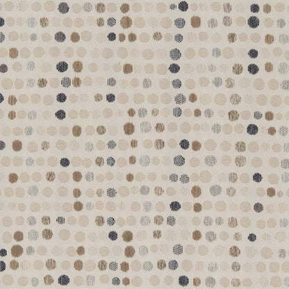 D1642 Abstract & Geometric,Small Scale Bay Beige & Taupe,Grey & Silver Charlotte Fabrics