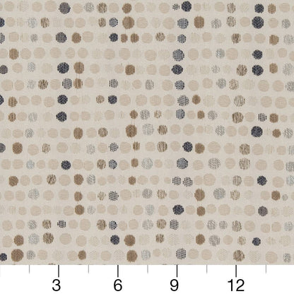 D1642 Abstract & Geometric,Small Scale Bay Beige & Taupe,Grey & Silver Charlotte Fabrics