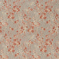 D1644 Floral Spice Orange & Rust Charlotte Fabrics