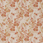 D1646 Floral Harvest Orange & Rust Charlotte Fabrics