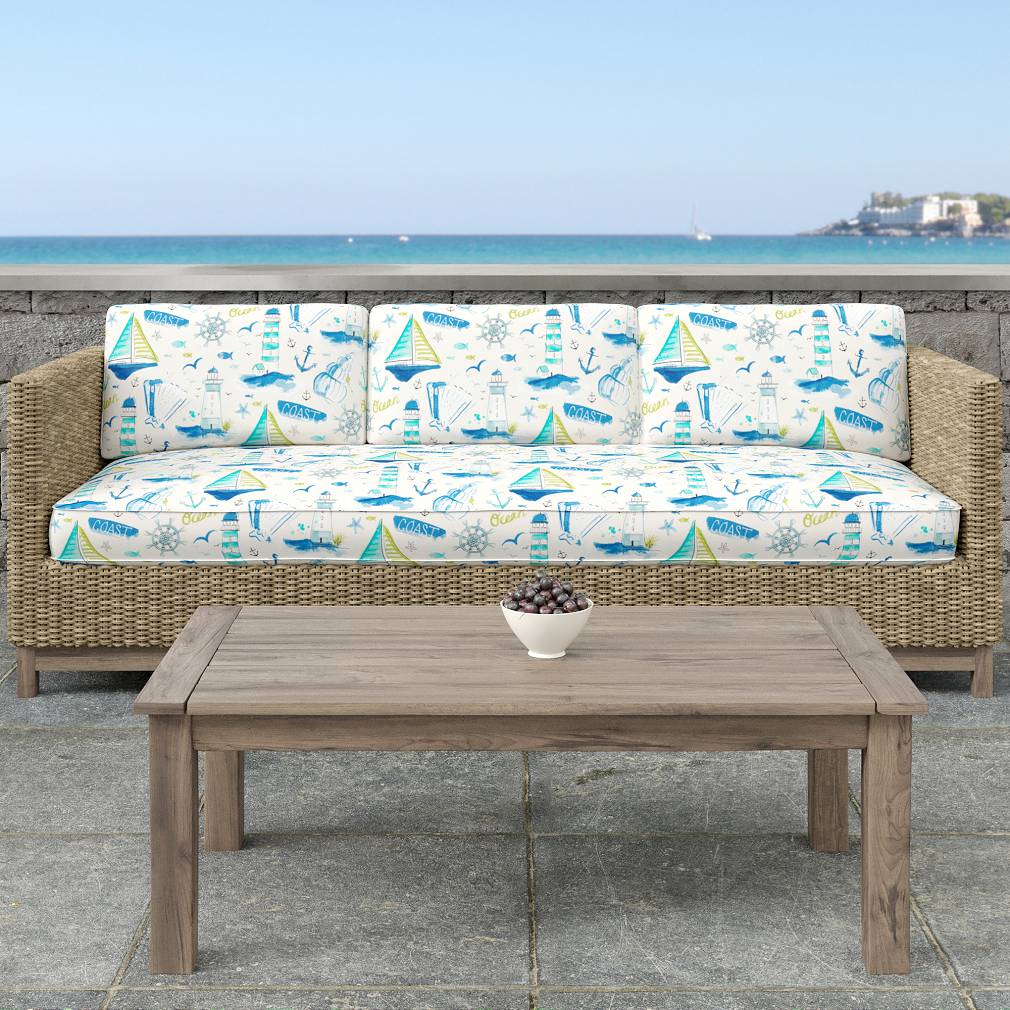 D1652 Novelty Halifax Aqua & Teal,Blue Charlotte Fabrics