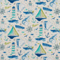 D1652 Novelty Halifax Aqua & Teal,Blue Charlotte Fabrics