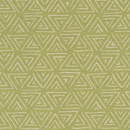D1654 Abstract & Geometric,Global Spring Green Charlotte Fabrics