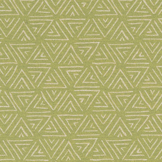 D1654 Abstract & Geometric,Global Spring Green Charlotte Fabrics
