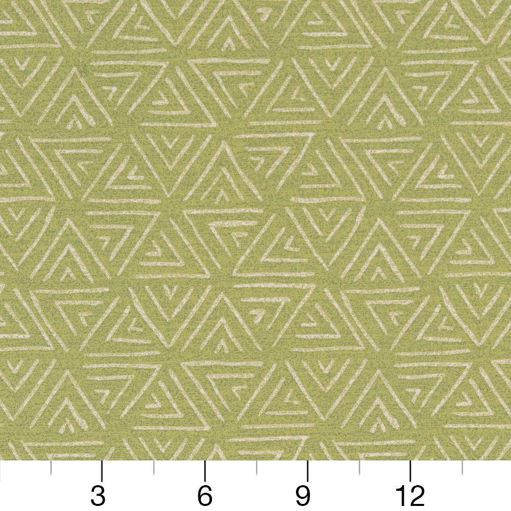 D1654 Abstract & Geometric,Global Spring Green Charlotte Fabrics