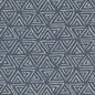 D1655 Abstract & Geometric,Global Denim Blue Charlotte Fabrics