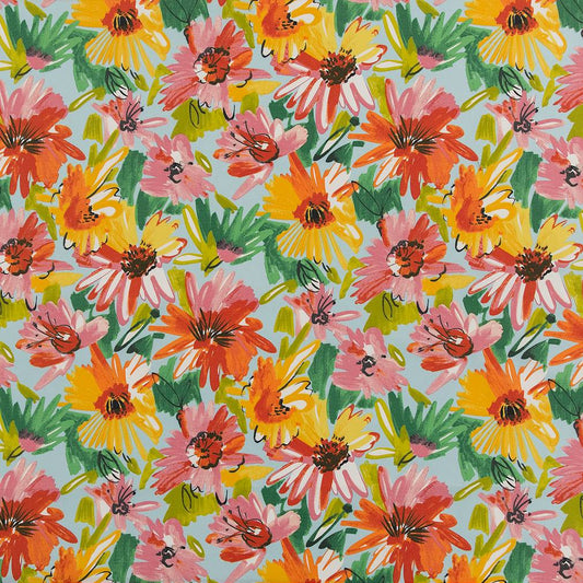 D1658 Floral,Tropical & Botanical Malibu Coral & Peach,Orange & Rust,Pink Charlotte Fabrics