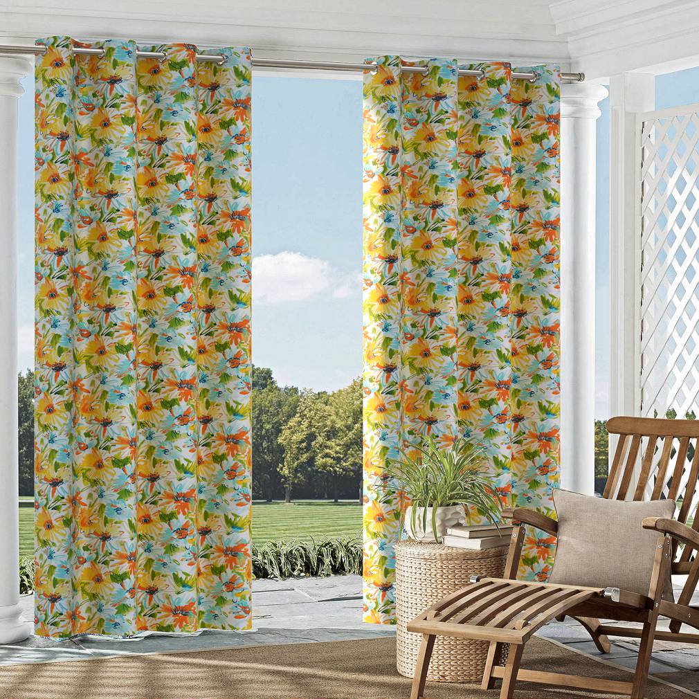 D1659 Floral,Tropical & Botanical Laguna Aqua & Teal,Coral & Peach Charlotte Fabrics