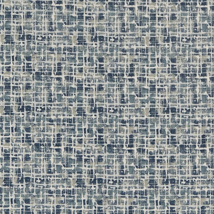 D1668 Abstract & Geometric,Small Scale Coastal Blue Charlotte Fabrics