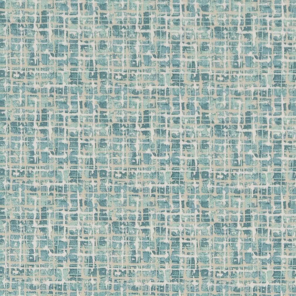 D1669 Abstract & Geometric,Small Scale Lagoon Aqua & Teal Charlotte Fabrics
