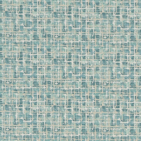 D1669 Abstract & Geometric,Small Scale Lagoon Aqua & Teal Charlotte Fabrics