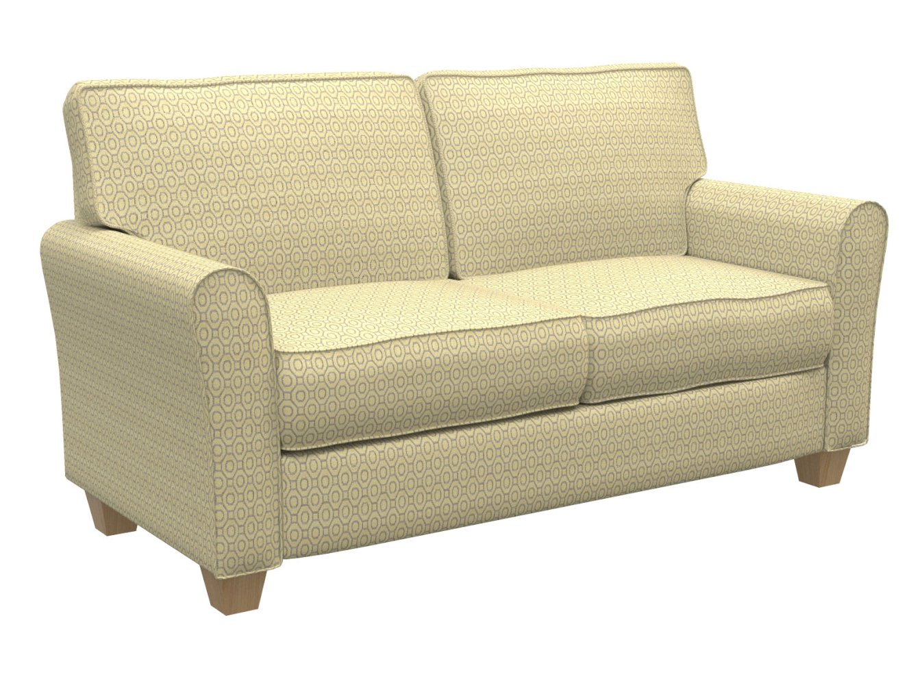 D166 Abstract & Geometric Gold Gold & Yellow Charlotte Fabrics