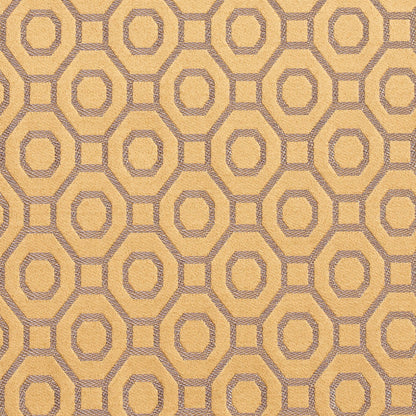 D166 Abstract & Geometric Gold Gold & Yellow Charlotte Fabrics