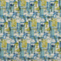 D1681 Abstract & Geometric Key West Aqua & Teal Charlotte Fabrics