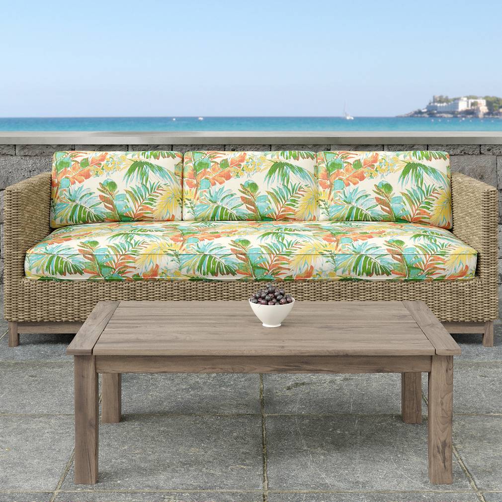 D1688 Leaves,Tropical & Botanical Aruba Aqua & Teal,Red & Burgundy Charlotte Fabrics