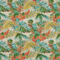 D1688 Leaves,Tropical & Botanical Aruba Aqua & Teal,Red & Burgundy Charlotte Fabrics