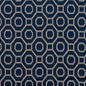 D169 Abstract & Geometric Sapphire Blue Charlotte Fabrics