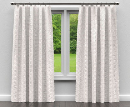 D170 Abstract & Geometric,Greek Key Moonstone Greek Key Grey & Silver,White & Ivory Charlotte Fabrics