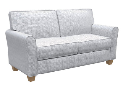 D170 Abstract & Geometric,Greek Key Moonstone Greek Key Grey & Silver,White & Ivory Charlotte Fabrics