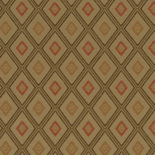 D1801 Diamonds,Small Scale Meadow Margot Green Charlotte Fabrics