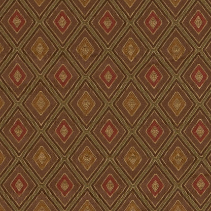 D1803 Diamonds,Small Scale Woodland Margot Brown Charlotte Fabrics