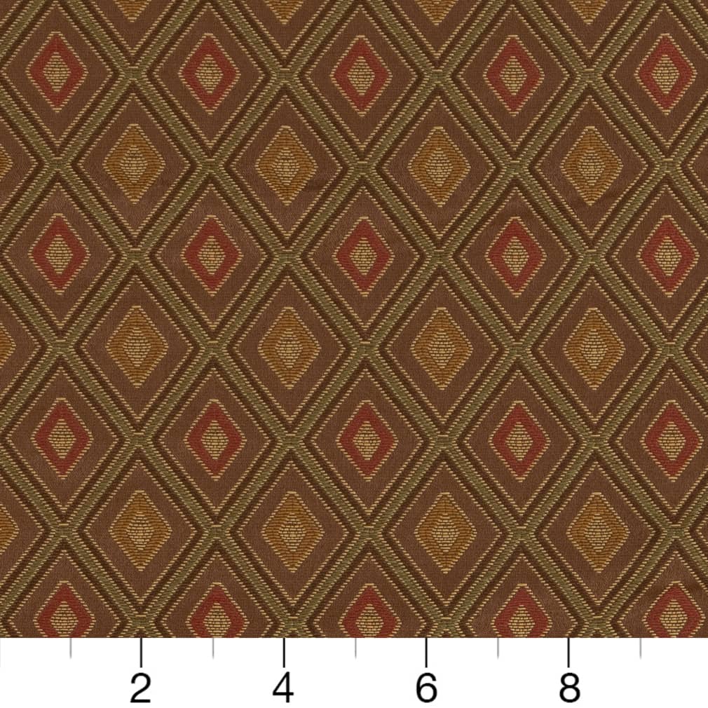 D1803 Diamonds,Small Scale Woodland Margot Brown Charlotte Fabrics