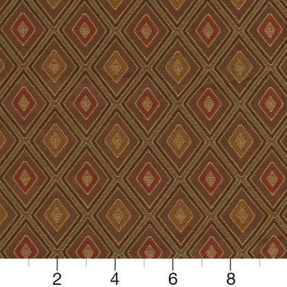 D1803 Diamonds,Small Scale Woodland Margot Brown Charlotte Fabrics