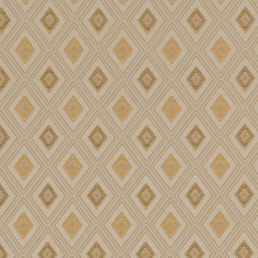D1804 Diamonds,Small Scale Ivory Margot Beige & Taupe,Gold & Yellow Charlotte Fabrics