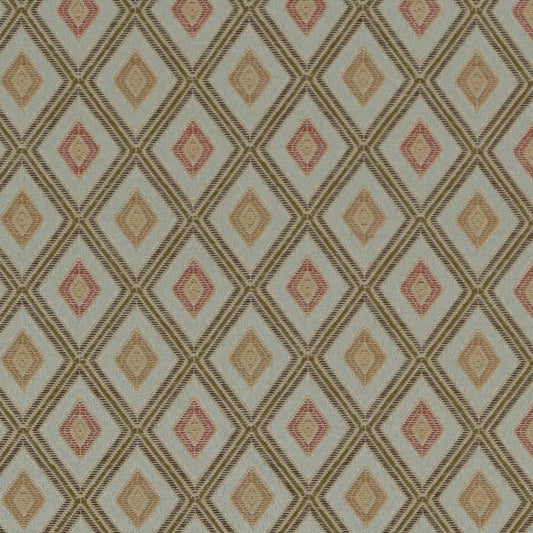 D1805 Diamonds,Small Scale Spring Margot Aqua & Teal Charlotte Fabrics