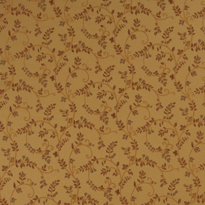 D1807 Leaves Antique Nicolette Gold & Yellow Charlotte Fabrics